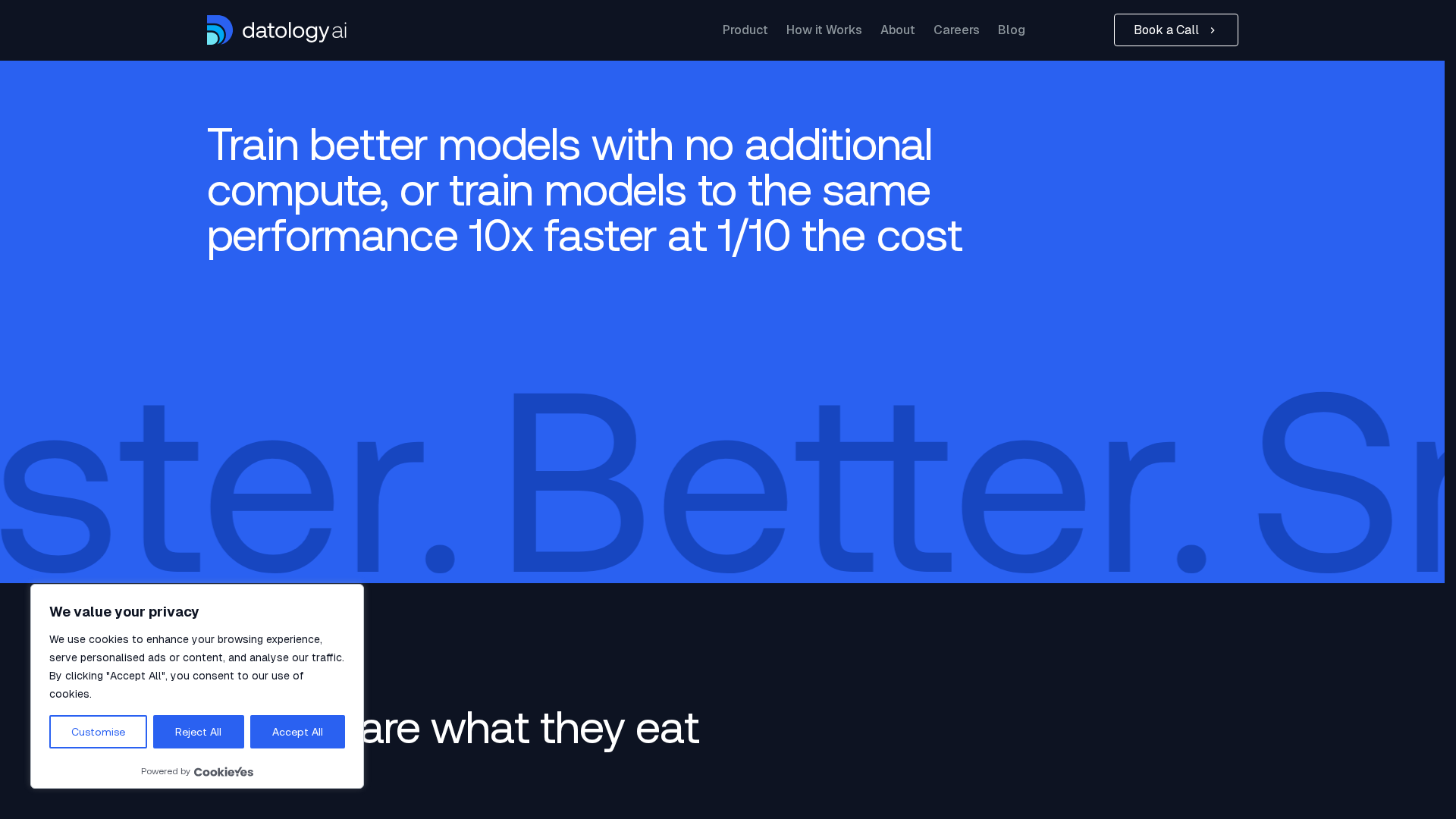 DatologyAI Screenshot 1