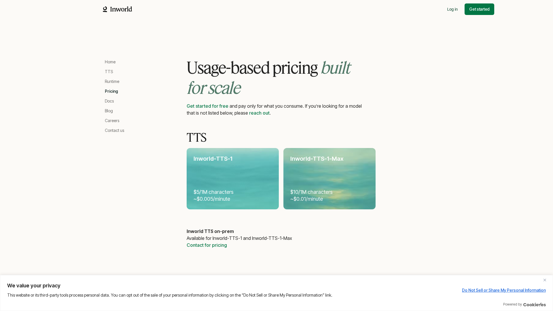 Inworld AI Screenshot 1