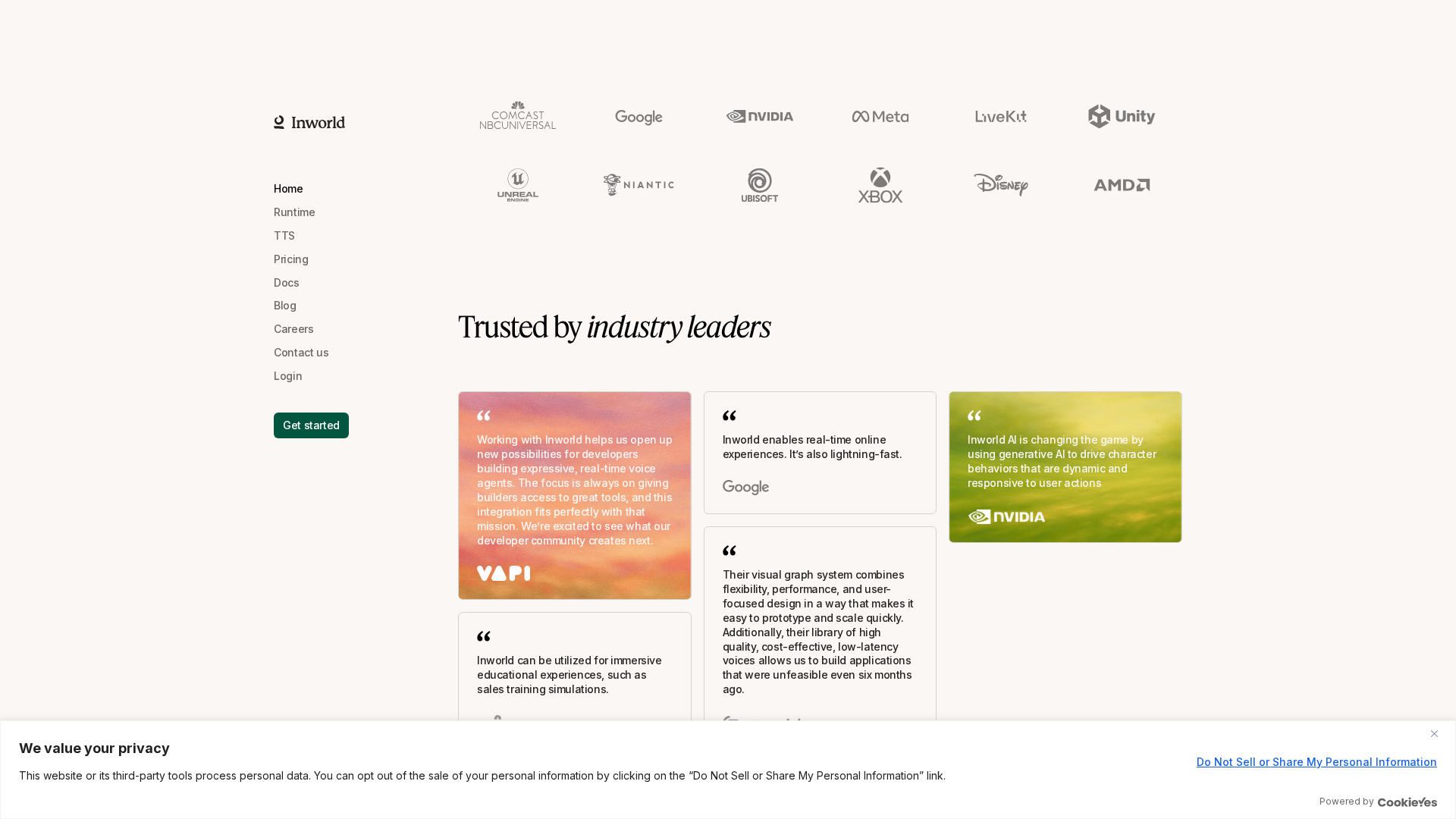 Inworld AI Screenshot 1