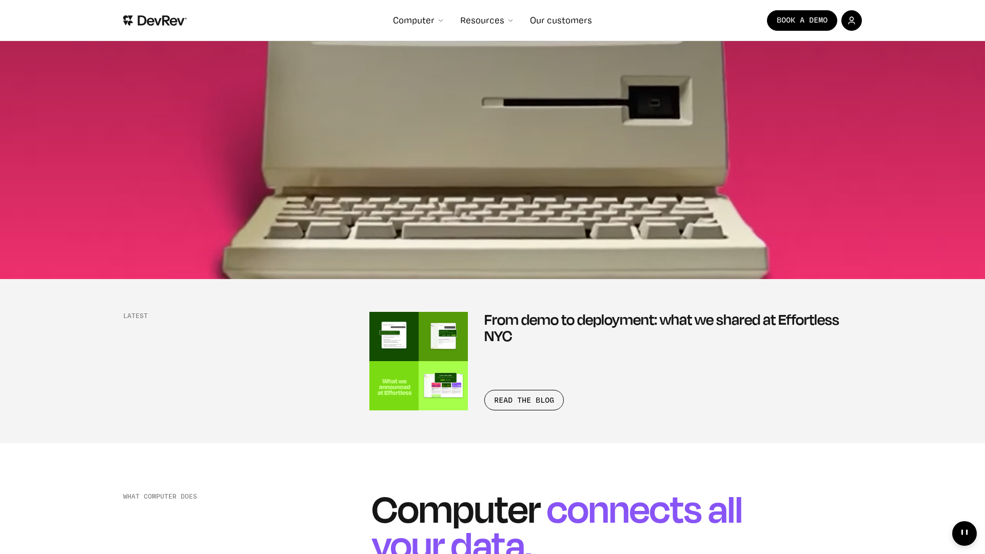 DevRev Computer Screenshot 1