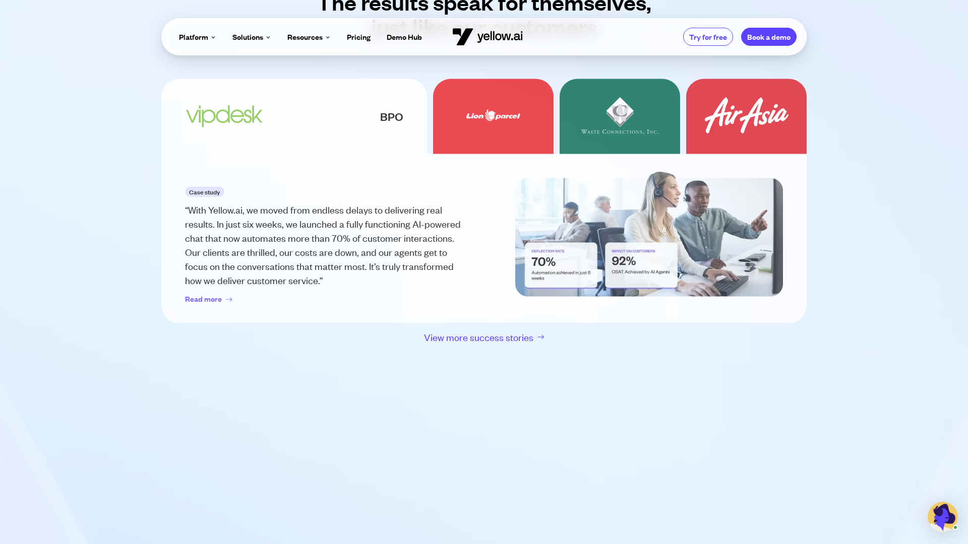 Yellow.ai Screenshot 1