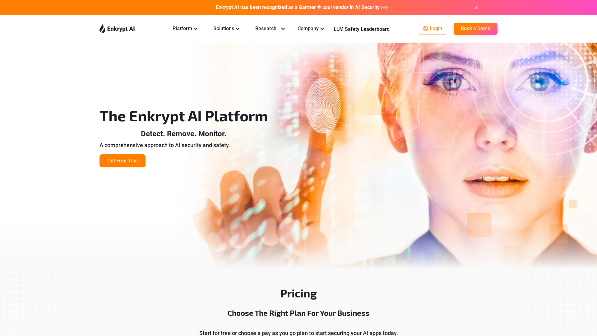 Enkrypt AI Screenshot 1