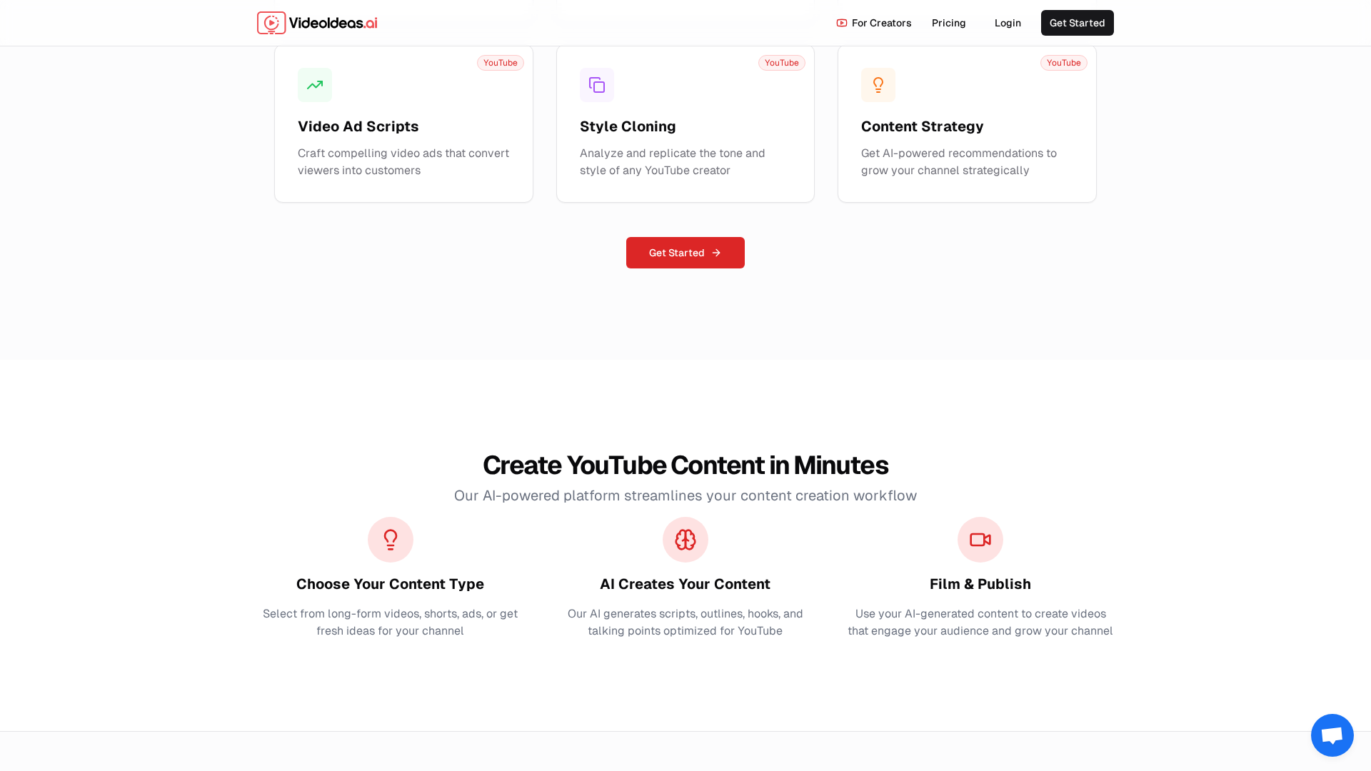 VideoIdeas.ai Screenshot 1