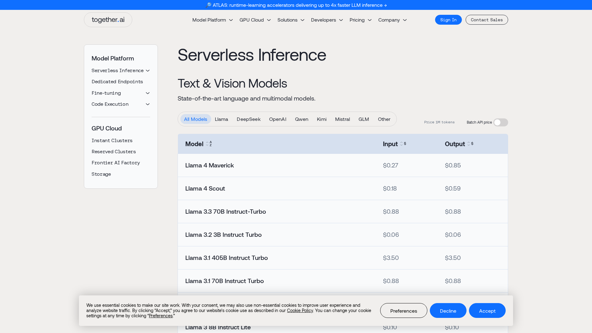 Together AI Screenshot 1