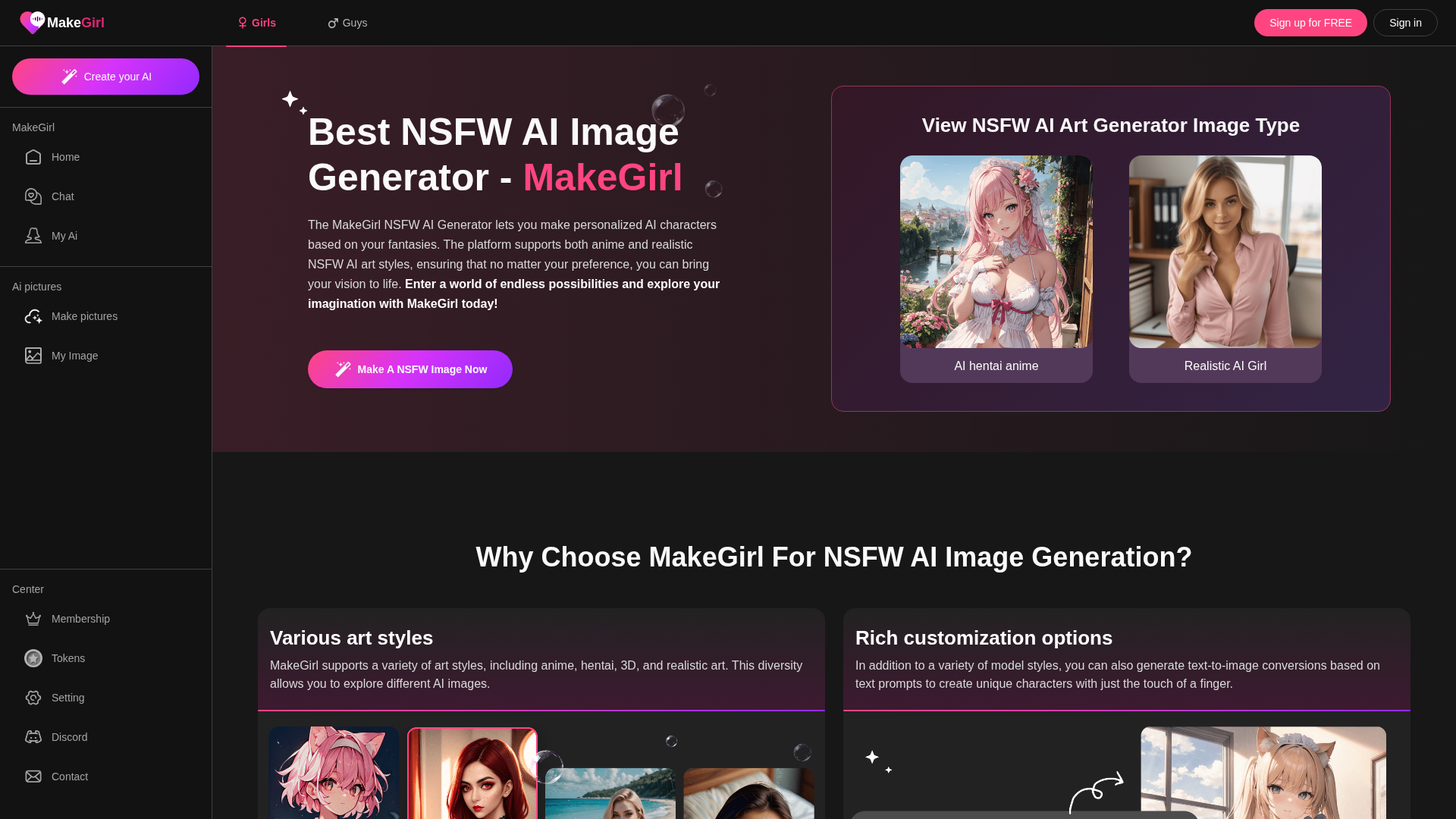 MakeGirl Screenshot 1