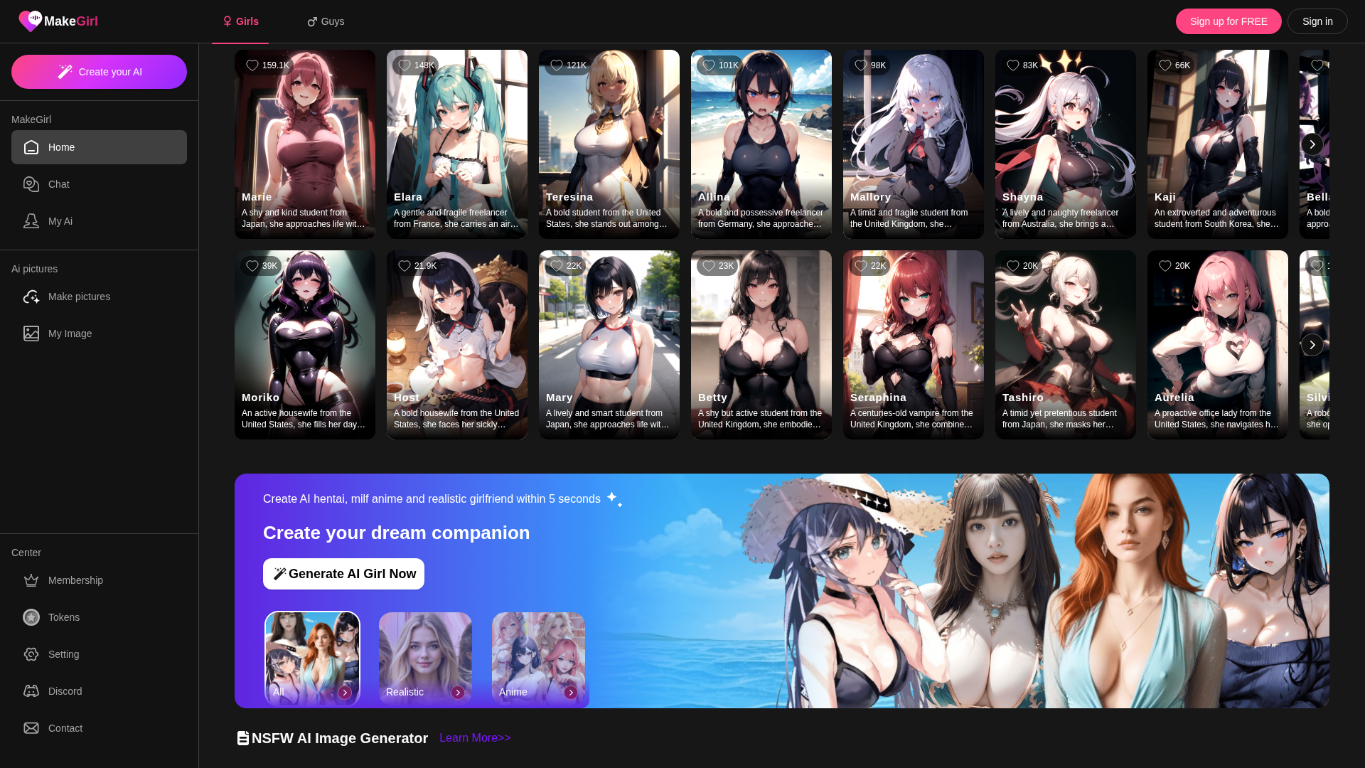 MakeGirl Screenshot 1