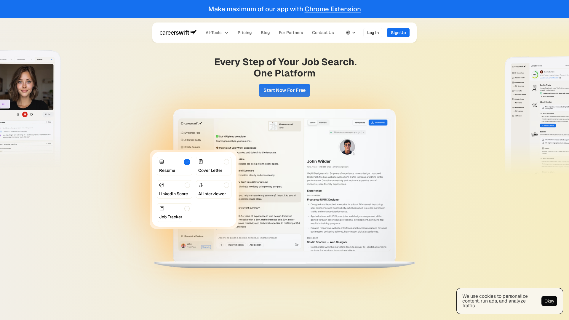 CareerSwift Screenshot