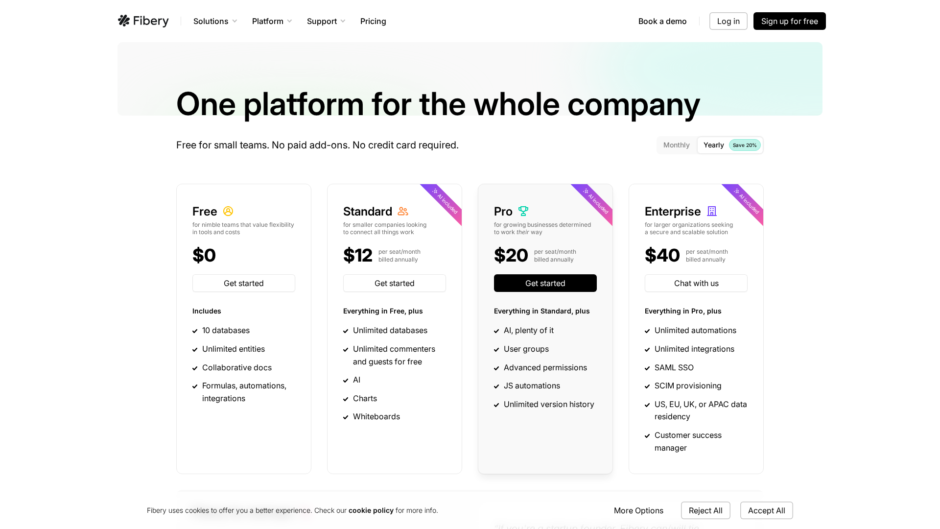 Fibery AI Screenshot 1