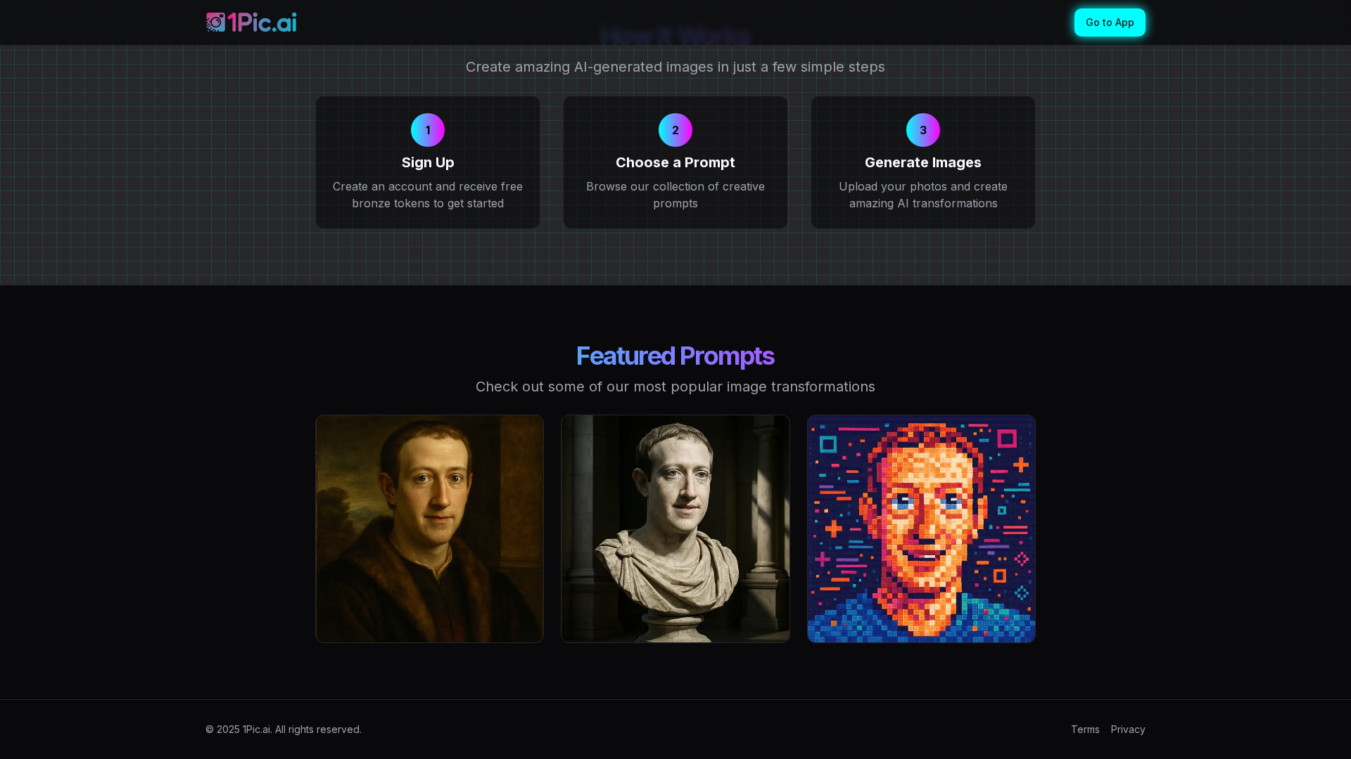 1Pic.ai Screenshot 1