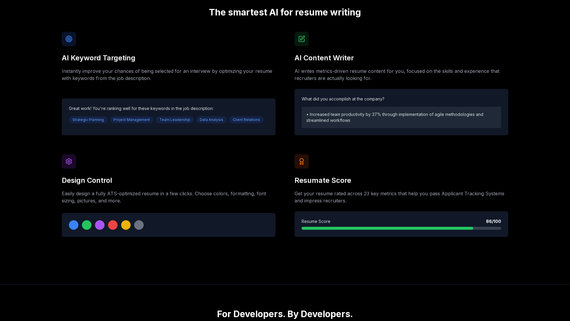 Resumate Screenshot 1