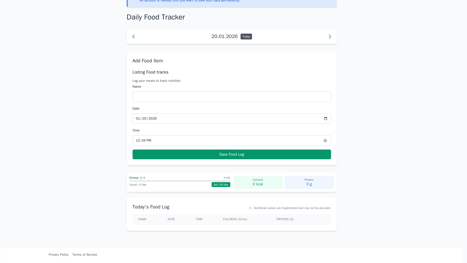 Munch Metrics Screenshot 1