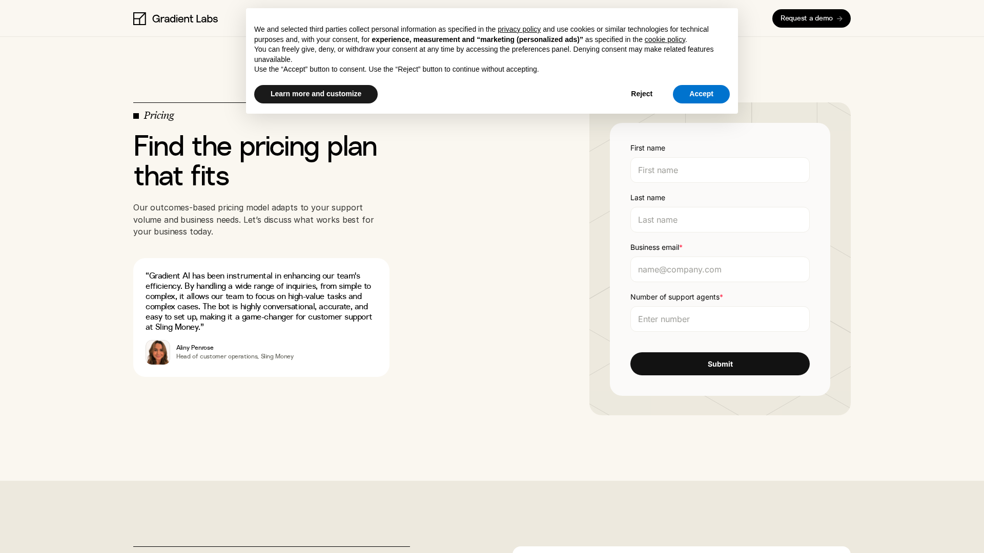 Gradient Labs Screenshot 1