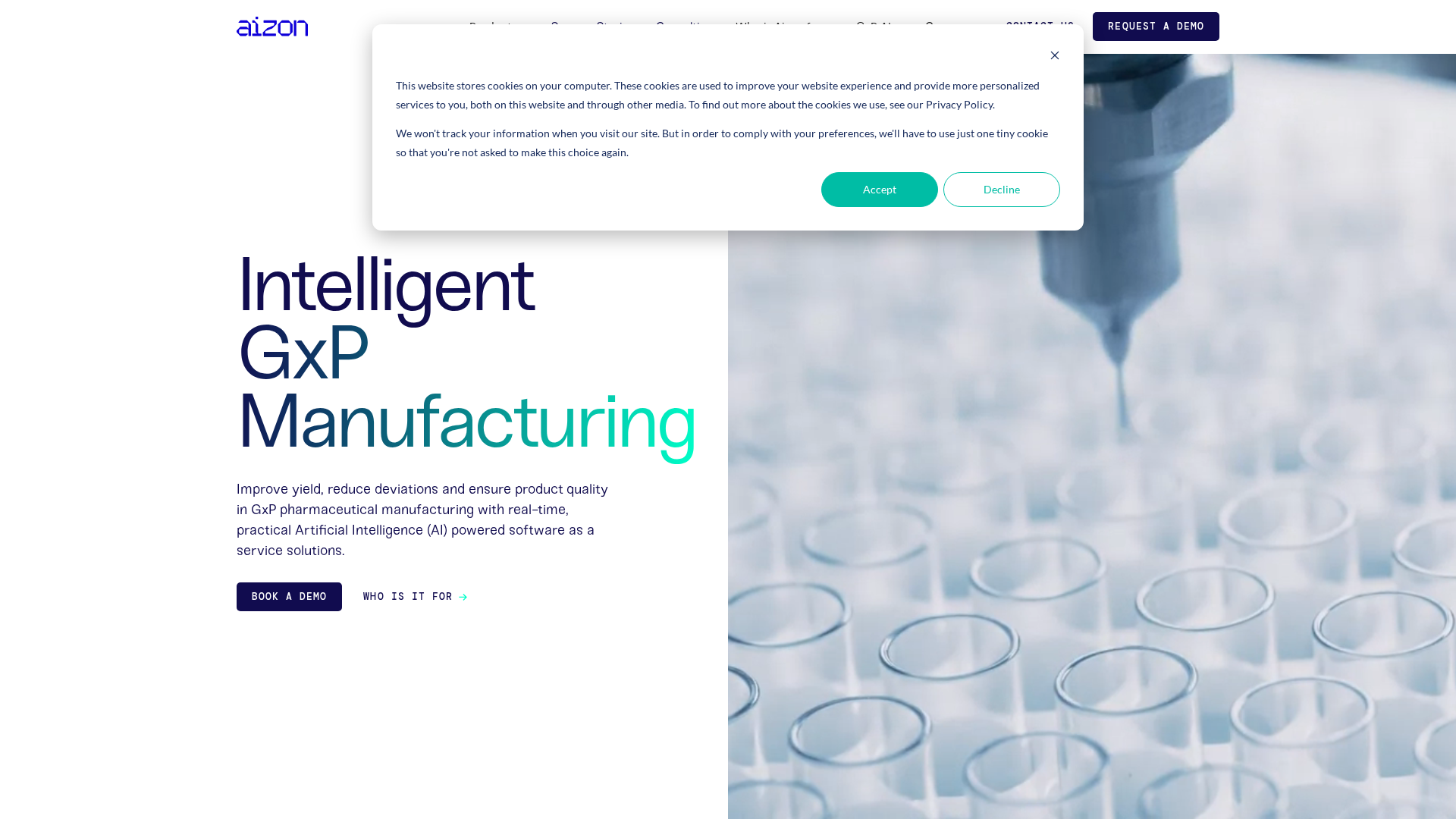 Bigfinite, Inc. dba Aizon Screenshot