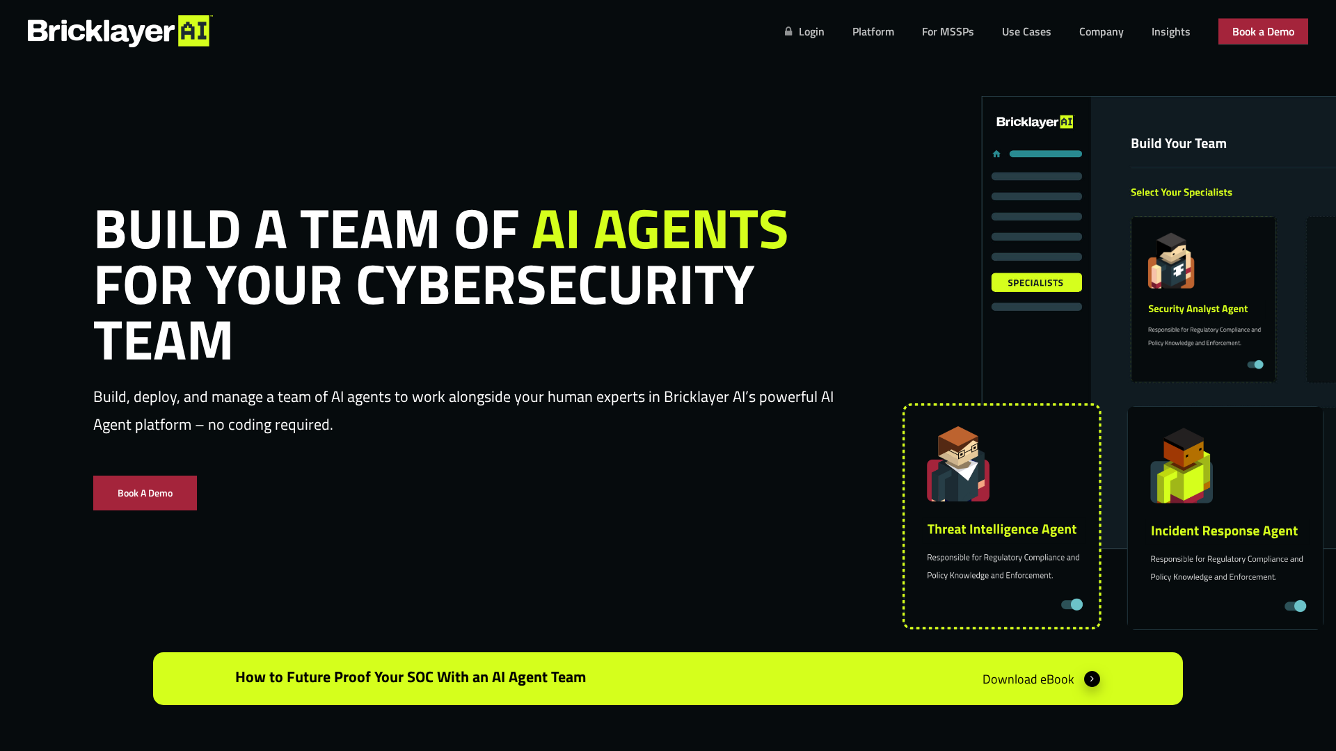 Bricklayer AI Screenshot