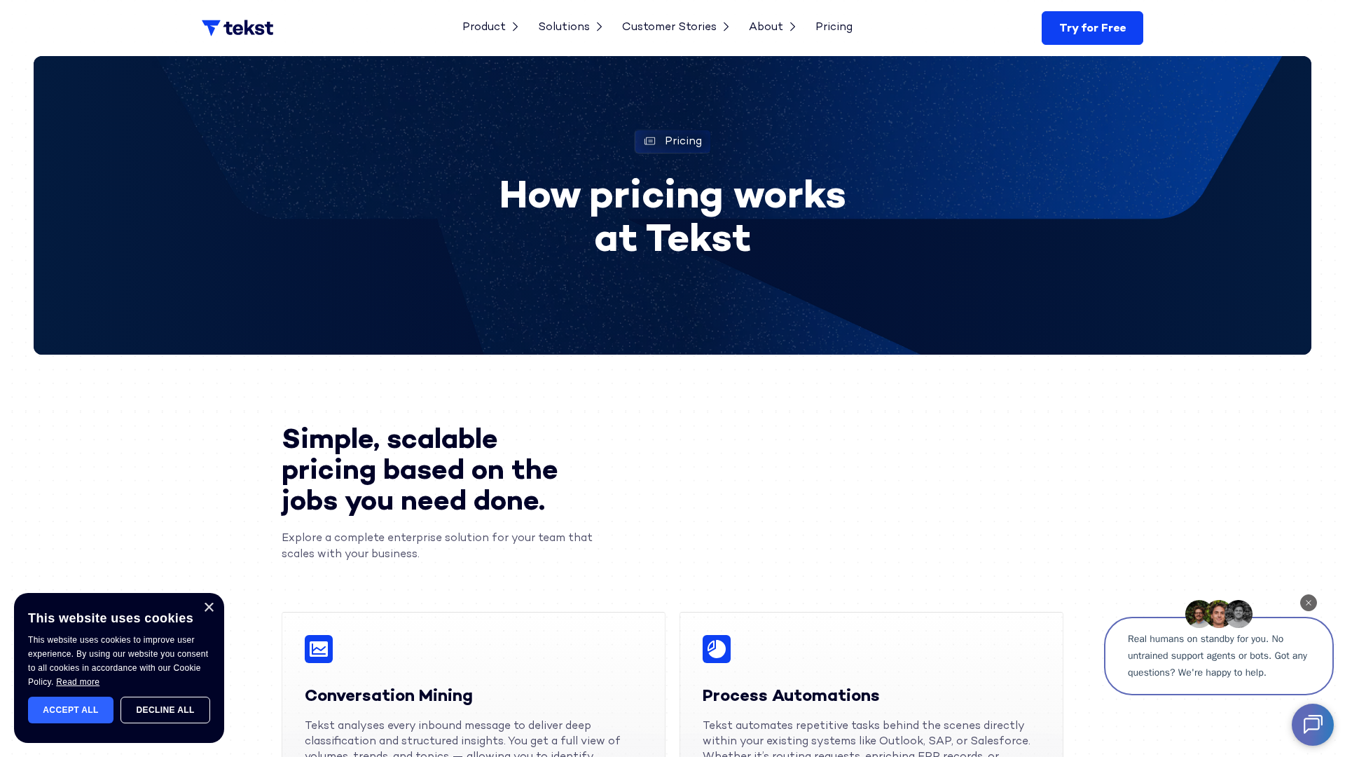 Tekst.ai Screenshot 1