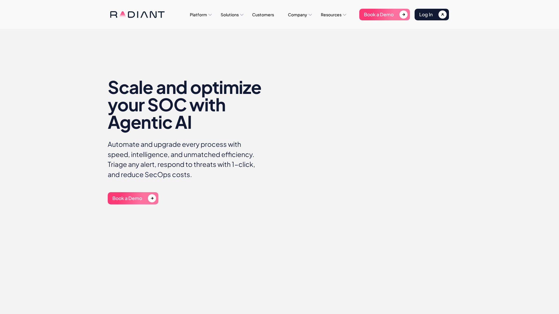 Radiant Security Screenshot