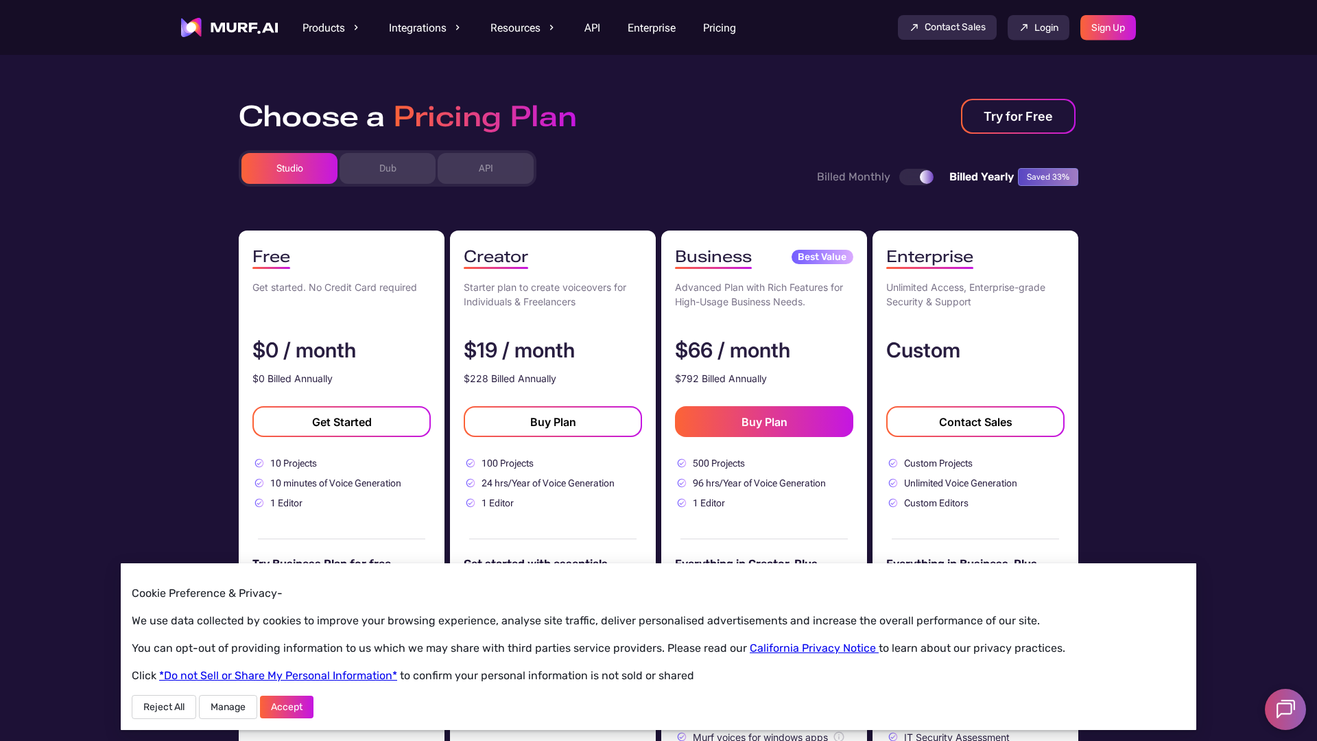 Murf AI Screenshot 1