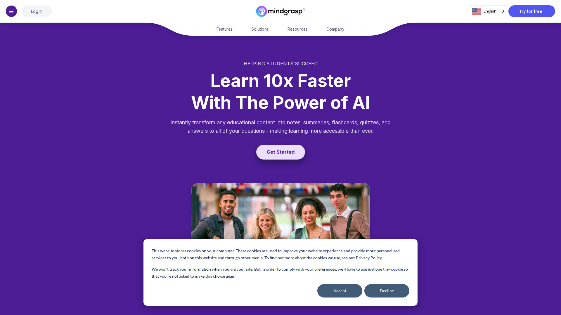 Mindgrasp.ai Screenshot 1