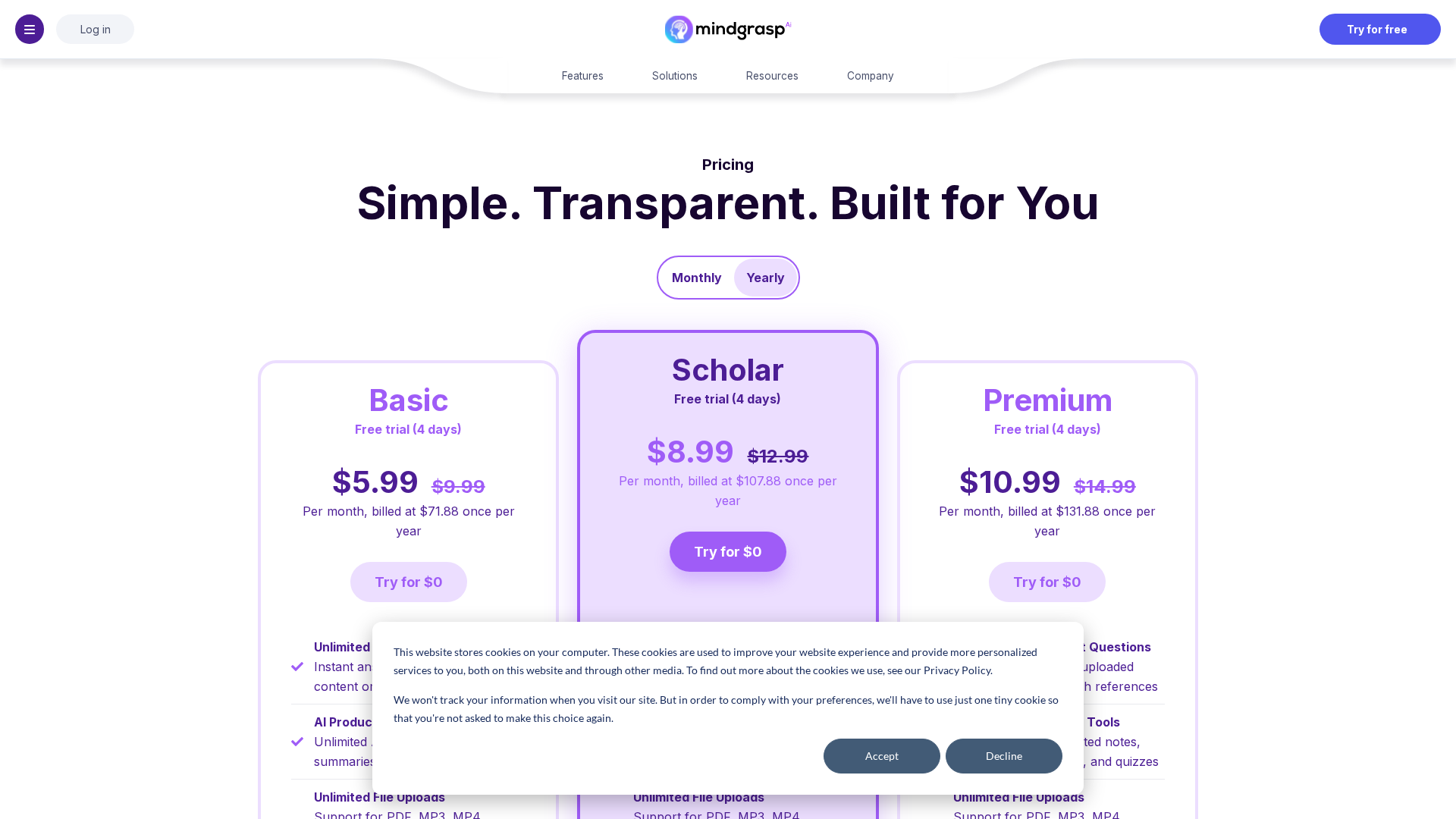 Mindgrasp.ai Screenshot 1