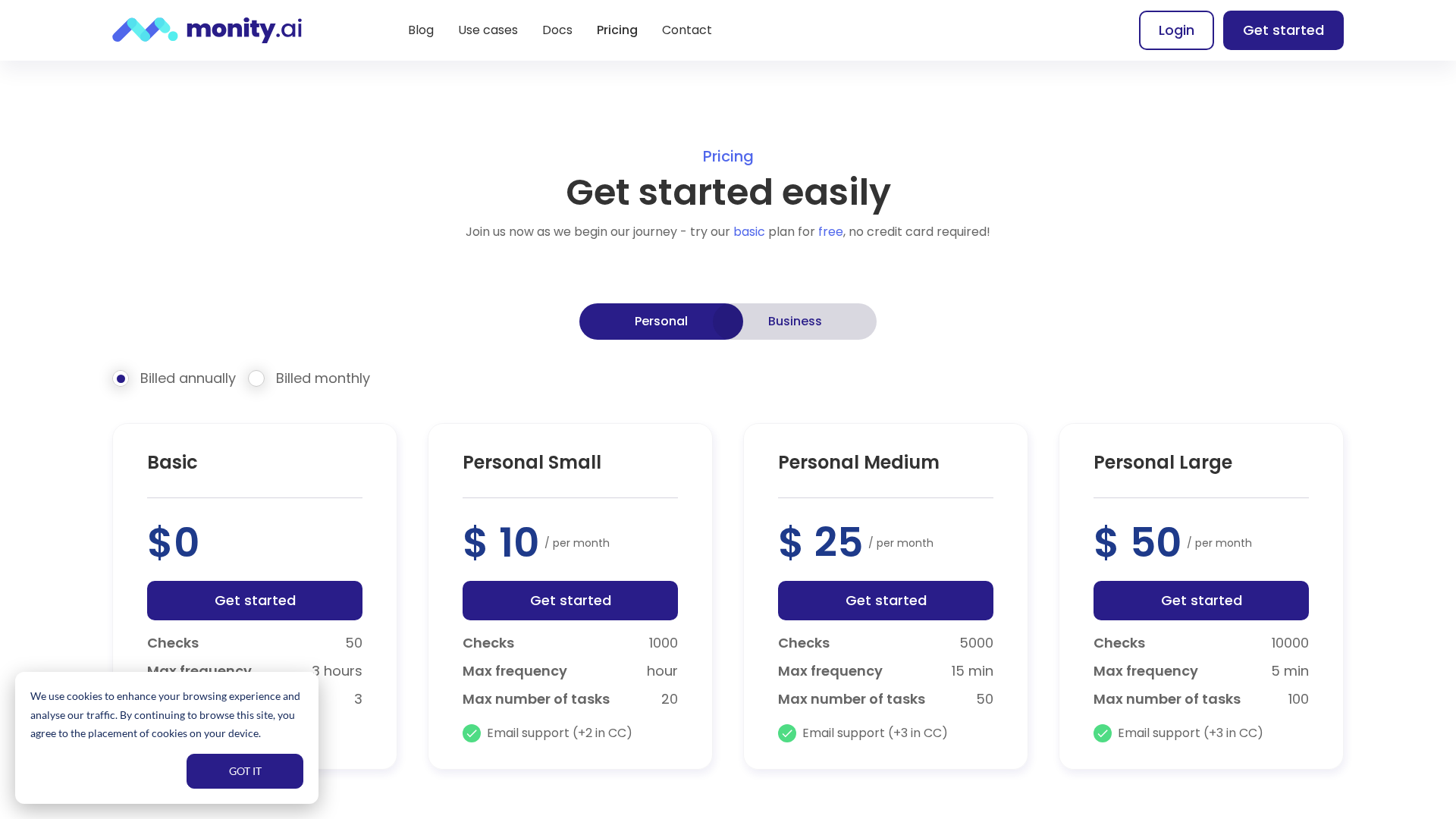 Monitor website changes with AI Screenshot 1