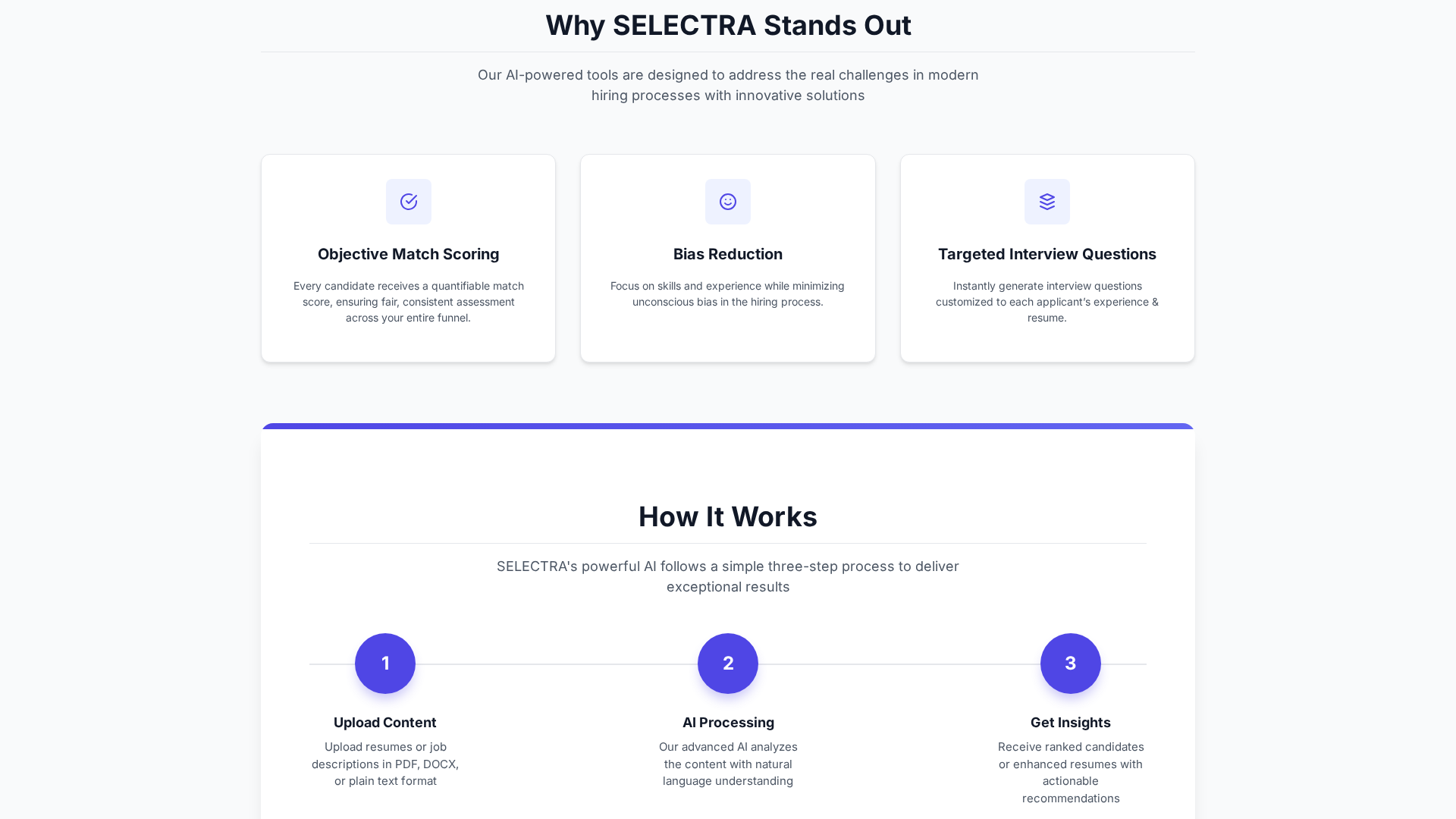 SELECTRA Screenshot 1