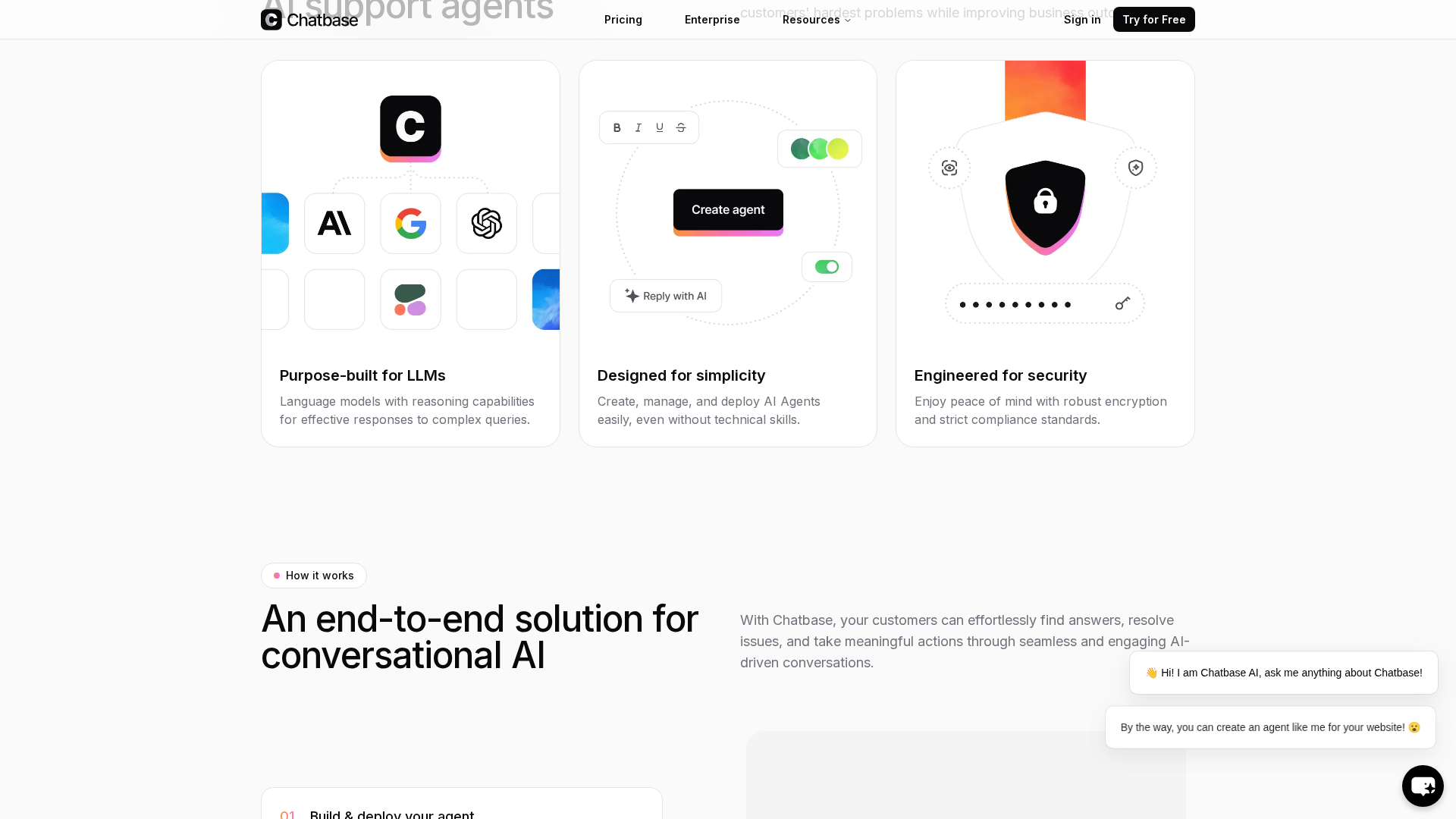 Chatbase Screenshot 1
