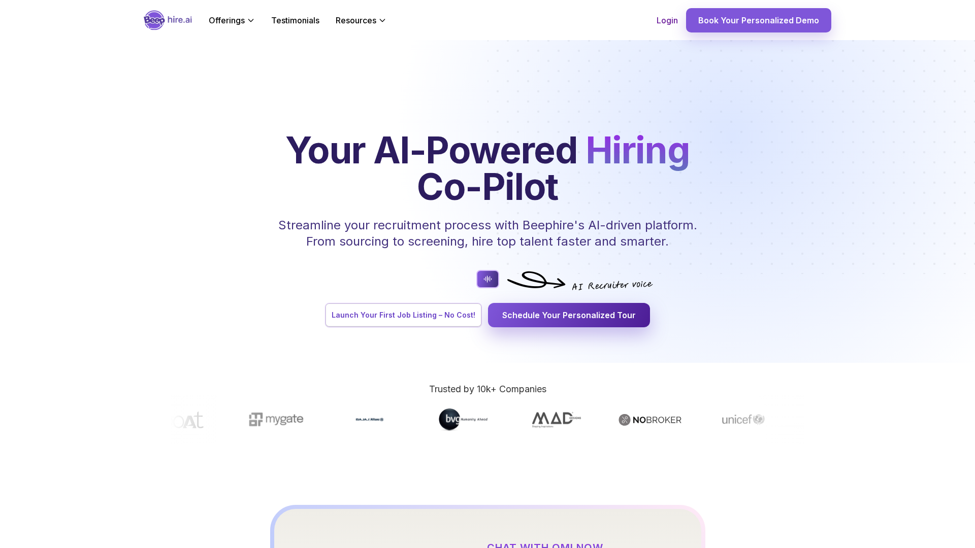 BeepHire.ai Screenshot