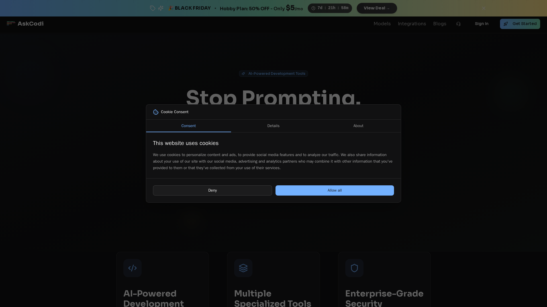 AskCodi Screenshot 1