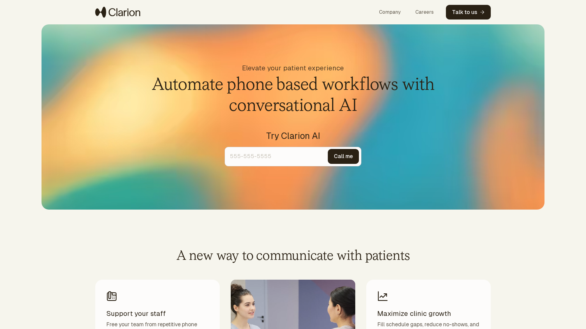 Clarion AI Screenshot