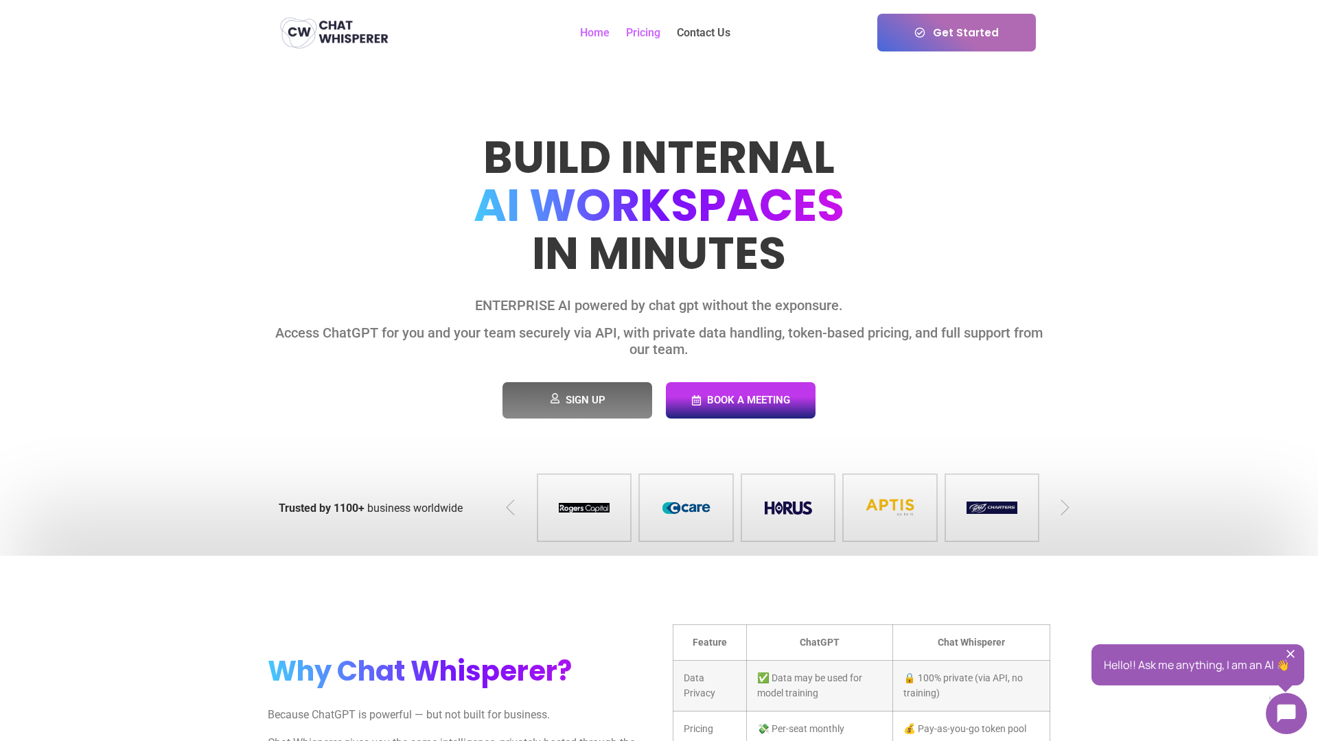 Chat Whisperer Screenshot