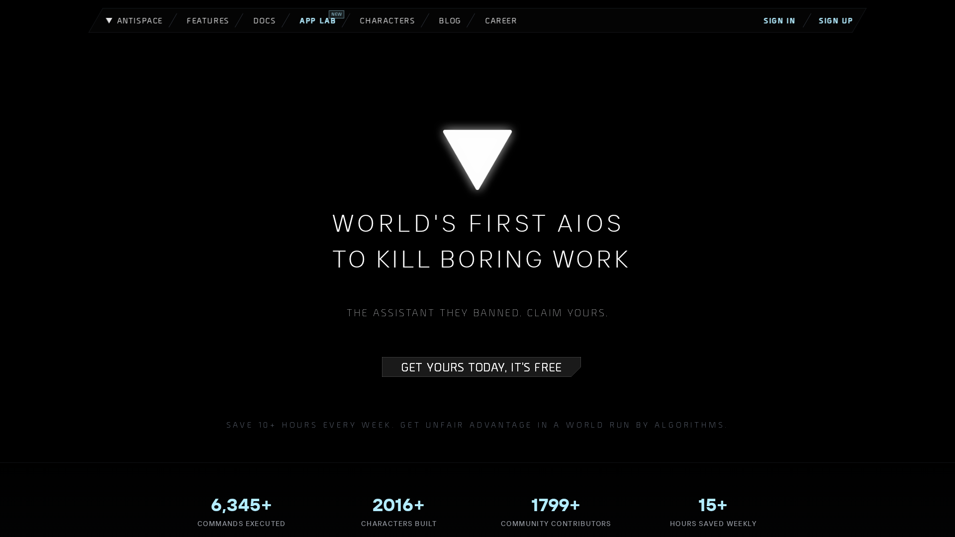 Antispace Screenshot