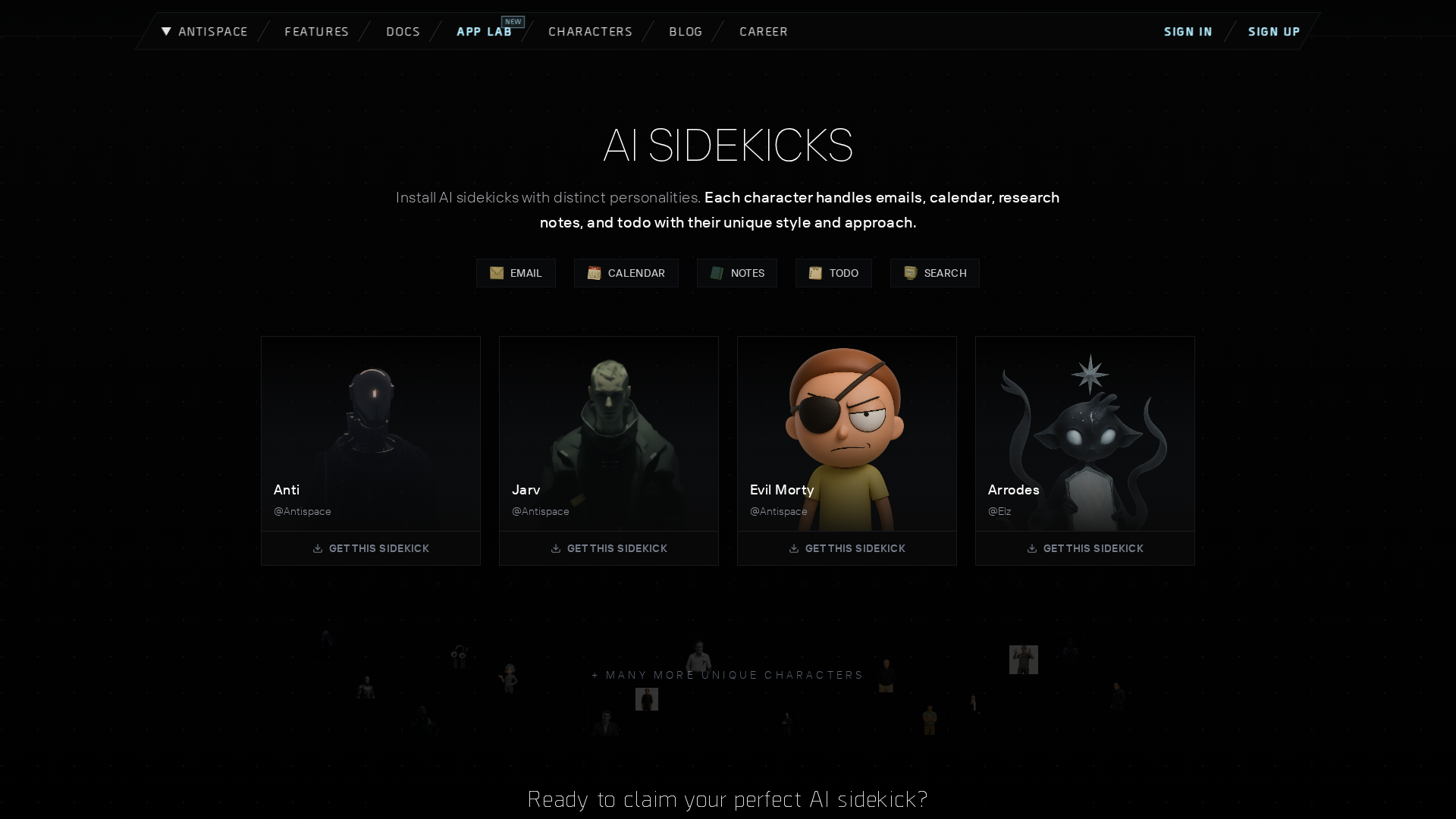 Antispace Screenshot 1