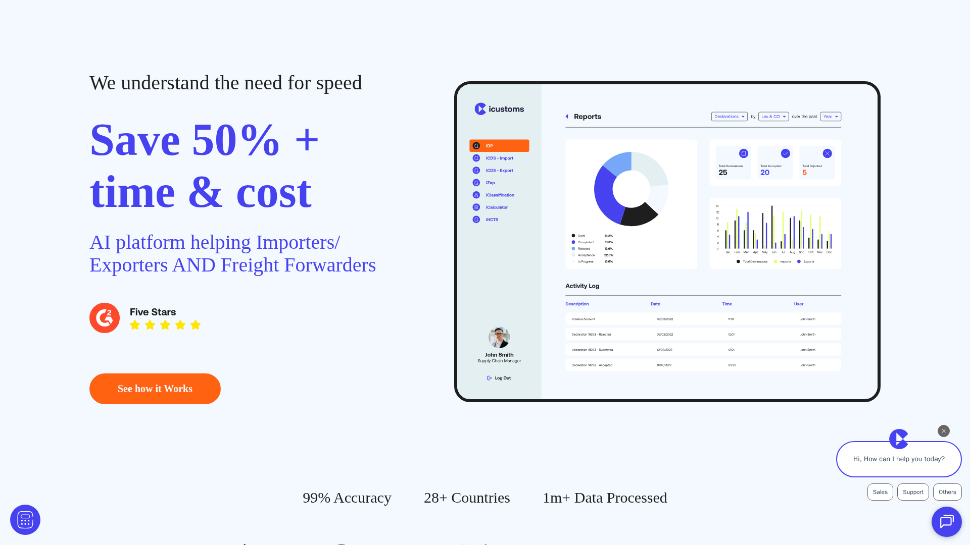 iCustoms Screenshot 1