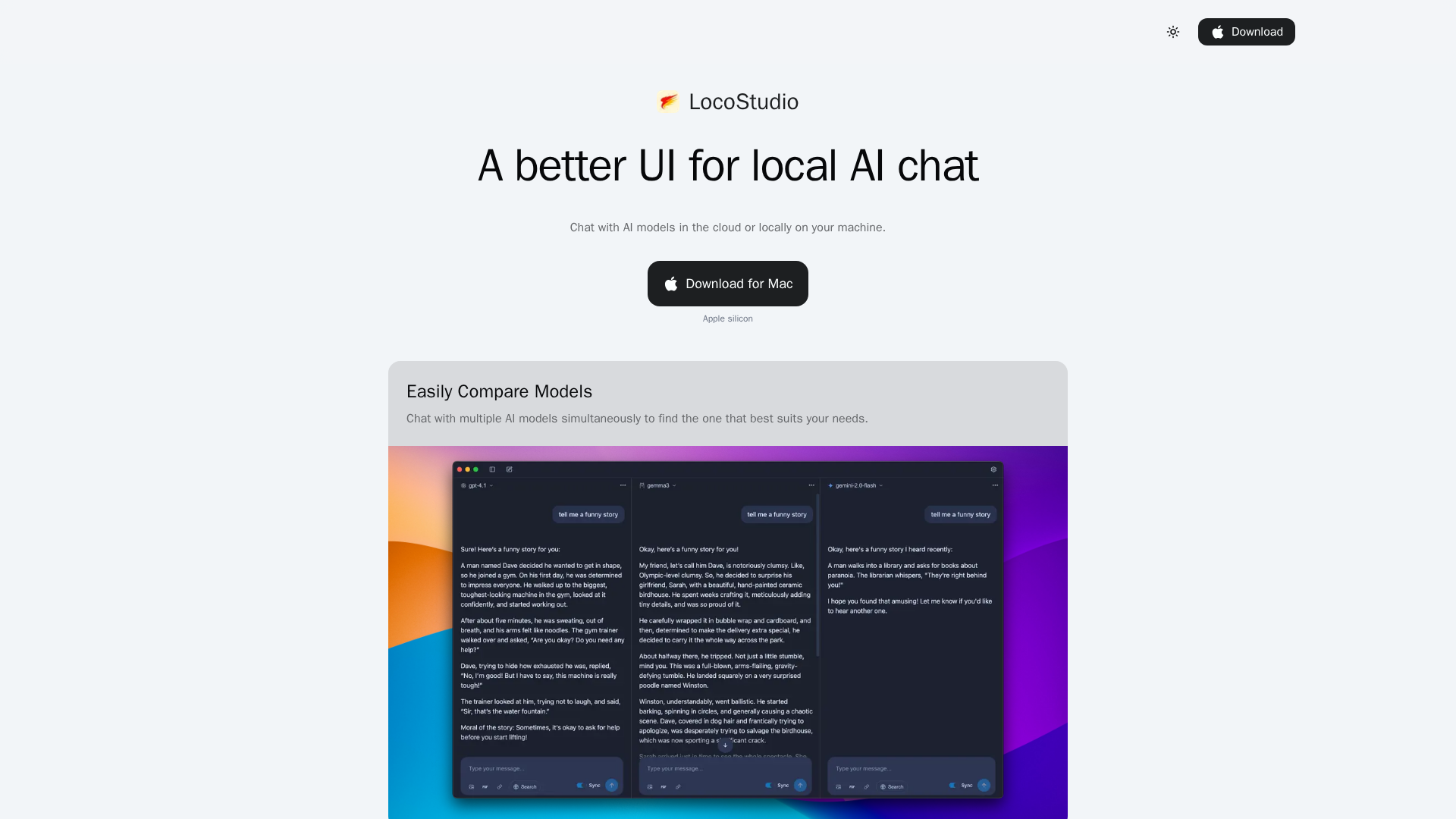 LocoStudio Screenshot