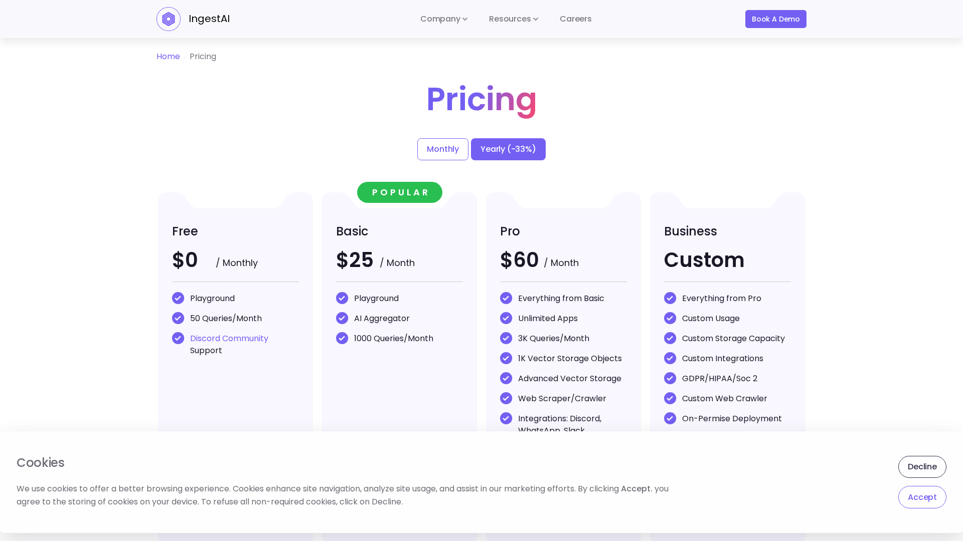 IngestAI Screenshot 1