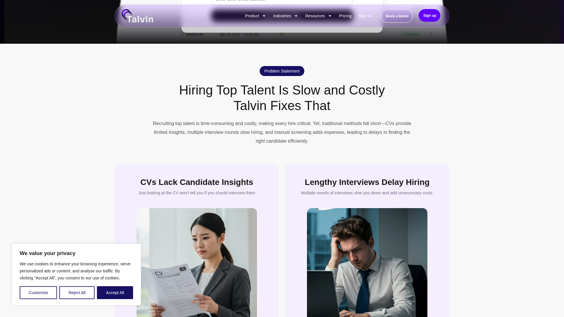 Talvin AI Screenshot 1